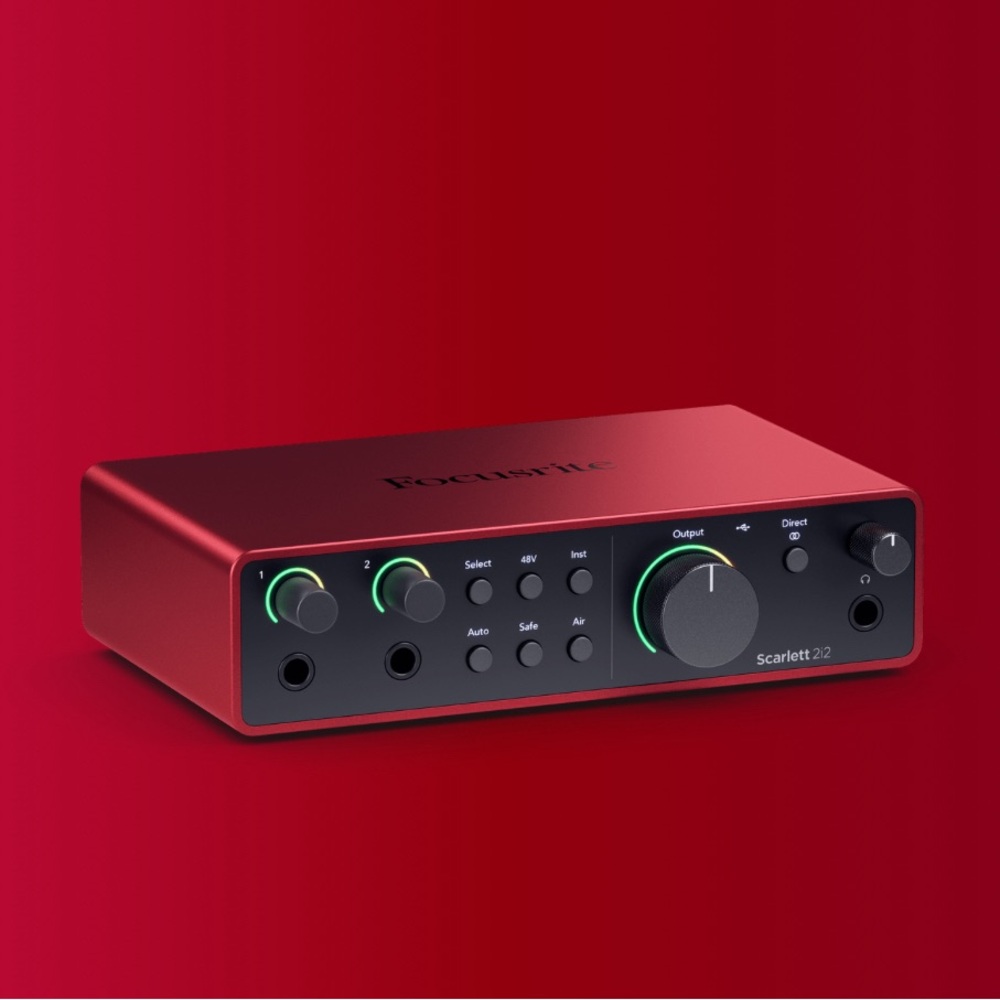 NWT FOCUSRITE SCARLETT 2I2 4TH GENERATION
